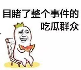 今日快乐吃瓜群众图片高清,高清“吃瓜群众”图鉴