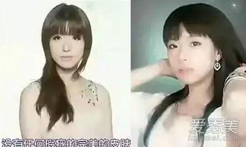 韩国明星网红对比照图片,揭秘美丽蜕变之路
