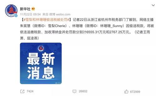 偷逃税款明星网红,税务监管下的行业反思