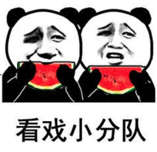 今日吃瓜表情包图片搞笑