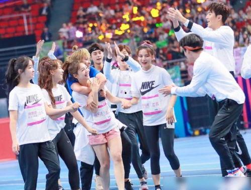 明星网红当观众看比赛,现场观赛盛宴