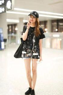 明星网红夏季穿搭图